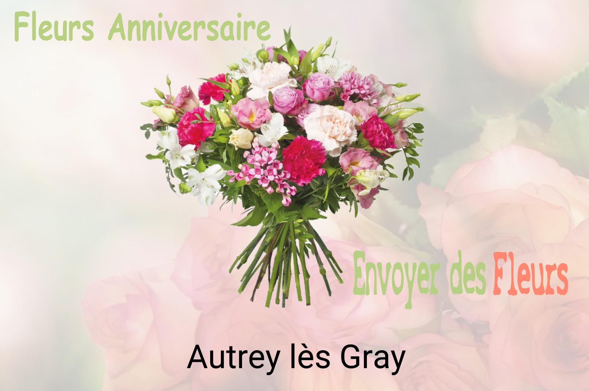 Bouquet de fleurs d’anniversaire livré à Autrey-lès-Gray