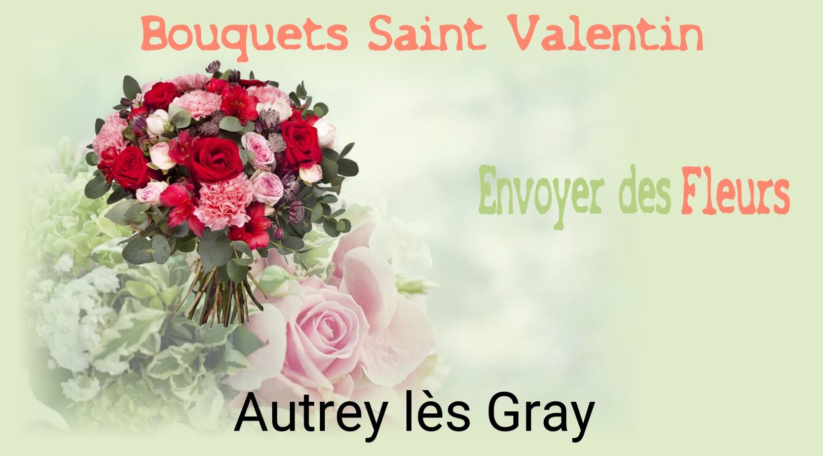 Roses de Saint-Valentin livrées à Autrey-lès-Gray
